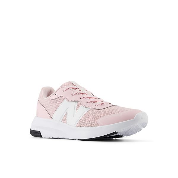 New Balance® 578 Kids' Shoes - Rose Sugar White (4 WIDE)