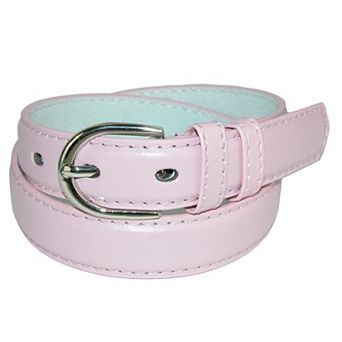 Ctm Kid's Leather 1 Inch Basic Dress Belt