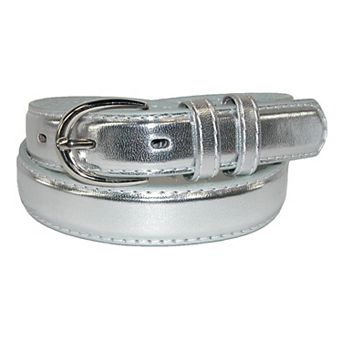 Ctm Kid's Leather 1 Inch Basic Dress Belt (pack Of 2)