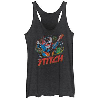 Disney's Lilo & Stitch Rock Stitch Juniors' Racerback Tank Top