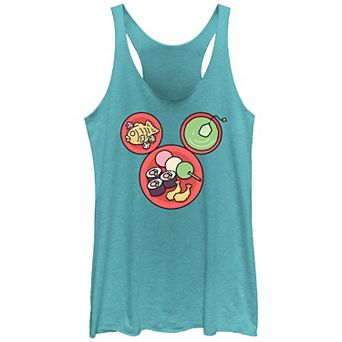 Disney's Mickey Mouse Japanese Food Juniors' Racerback Tank Top