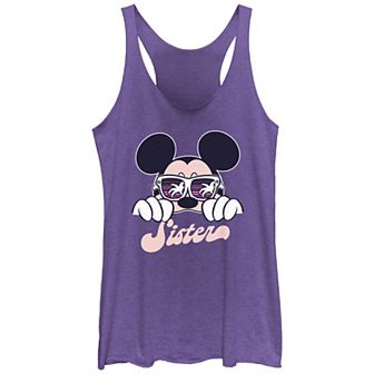 Disney's Mickey Mouse Sister Juniors' Racerback Tank Top