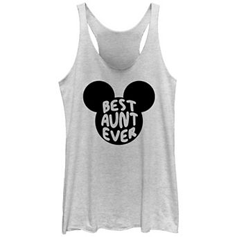 Disney's Mickey Mouse Best Aunt Ever Women's Racerback Tank Top