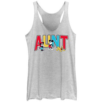 Disney's Mickey Mouse And Friends Aunt Women's Racerback Tank Top