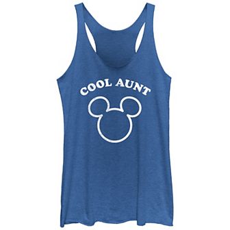 Disney's Mickey Mouse Cool Aunt Women's Racerback Tank Top