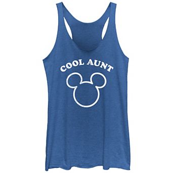 Disney's Mickey Mouse Cool Aunt Women's Racerback Tank Top