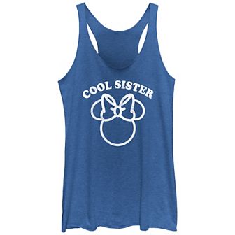Disney's Minnie Mouse Cool Sister Juniors' Racerback Tank Top