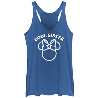 Disney's Minnie Mouse Cool Sister Juniors' Racerback Tank Top