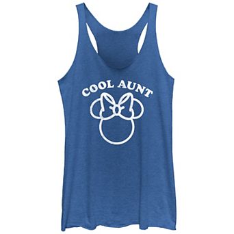 Disney's Minnie Mouse Cool Aunt Women's Racerback Tank Top