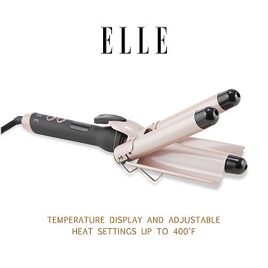 ELLE Triple Barrel Deep Hair Waver