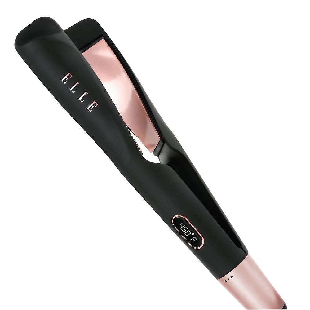 Elle Premiere Twisted 2 in 1 Curling Flat Iron