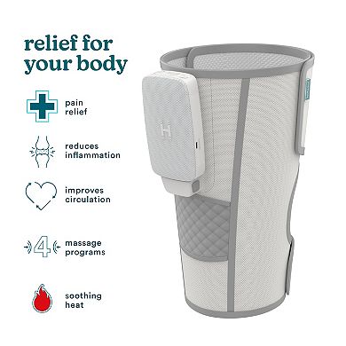 HoMedics Modulair Compression System Knee Wrap + Battery Bundle