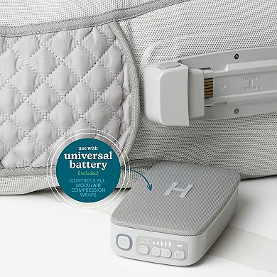 HoMedics Modulair Compression System Knee Wrap + Battery Bundle