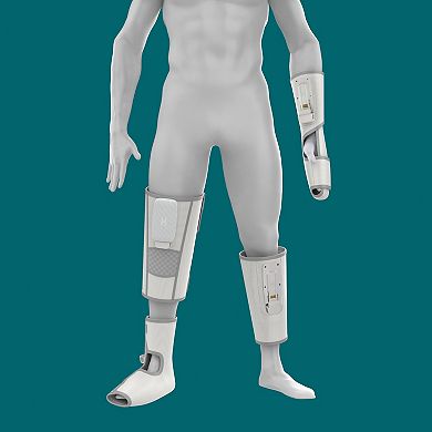 HoMedics Modulair Compression System Knee Wrap + Battery Bundle