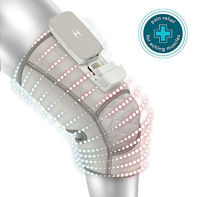 HoMedics Modulair Compression System Knee Wrap + Battery Bundle