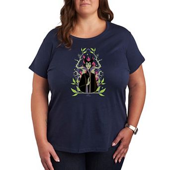 Disney's Sleeping Beauty Maleficent Plus Size Graphic Tee