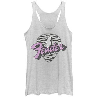 Juniors' Fender Western Tiger Racerback Tank Top