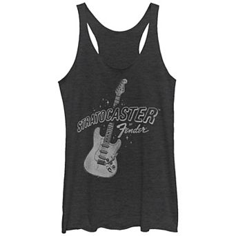 Juniors' Fender Starry Stratocaster Racerback Tank Top