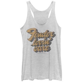 Juniors' Fender Lovin' Care Racerback Tank Top