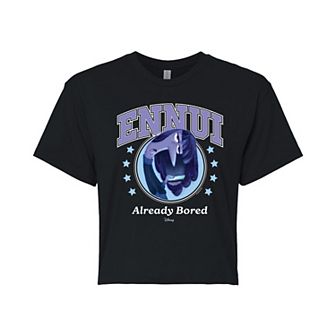 Disney / Pixar's Inside Out 2 Ennui Juniors' Already Bored Cropped Tee