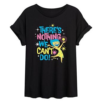 Disney / Pixar's Inside Out 2 Joy Juniors' Nothing We Can't Do Oversized Tee