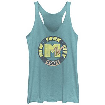 Juniors' MTV New York City 1981 Racerback Tank Top