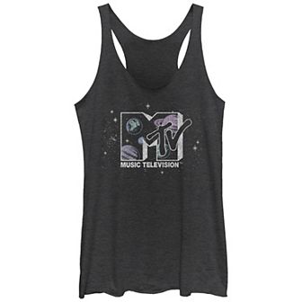 Juniors' MTV Planetary Logo Racerback Tank Top