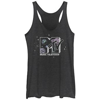 Juniors' MTV Planetary Logo Racerback Tank Top