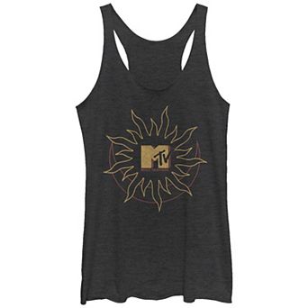 Juniors' MTV Sun And Moon Logo Racerback Tank Top