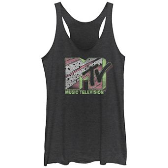 Juniors' MTV 90S Logo Racerback Tank Top