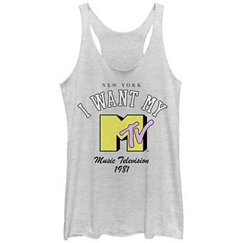 Juniors' MTV Collegiate Logo Racerback Tank Top
