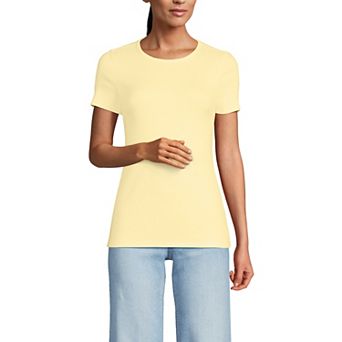 Women's Lands' End Women's Micro Rib Tee