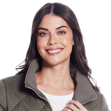 Women's Weathercast Quilted Zip Front Walker Jacket