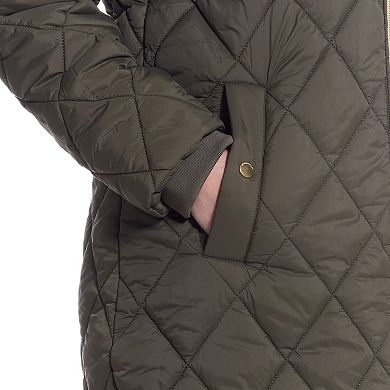 Women's Weathercast Quilted Zip Front Walker Jacket