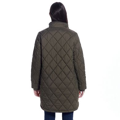 Women's Weathercast Quilted Zip Front Walker Jacket
