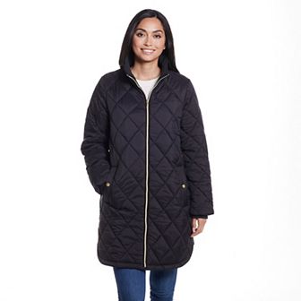 Women's Weathercast Quilted Zip Front Walker Jacket