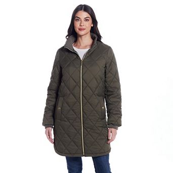 Women's Weathercast Quilted Zip Front Walker Jacket