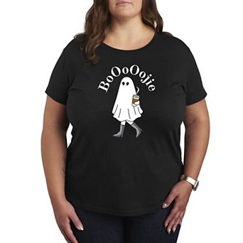 Plus Size Boojie Ghost Graphic Tee
