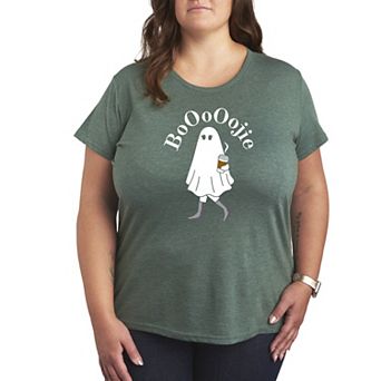 Plus Size Boojie Ghost Graphic Tee