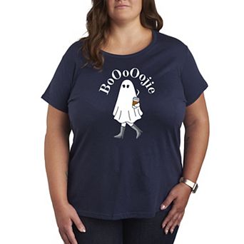 Plus Size Boojie Ghost Graphic Tee