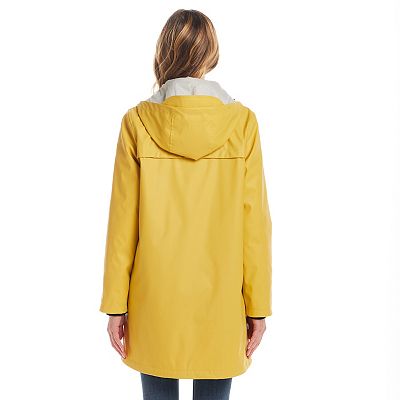 Women's Weathercast Water-Resistant Hooded Rain Jacket