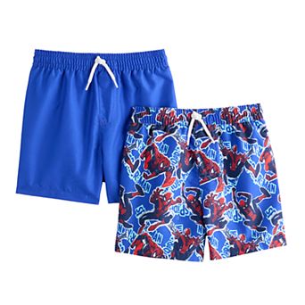 Baby & Toddler Boy Jumping Beans® Marvel Spider-Man Swim Trunk 2-Pack