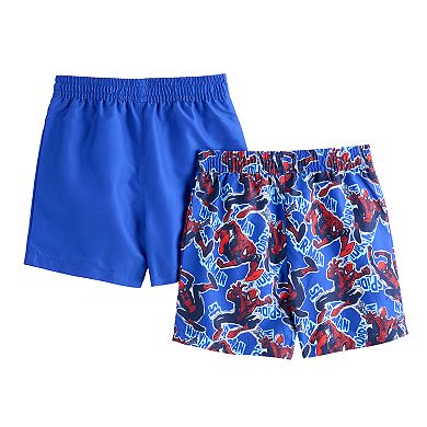 Baby & Toddler Boy Jumping Beans® Marvel Spider-Man Swim Trunk 2-Pack