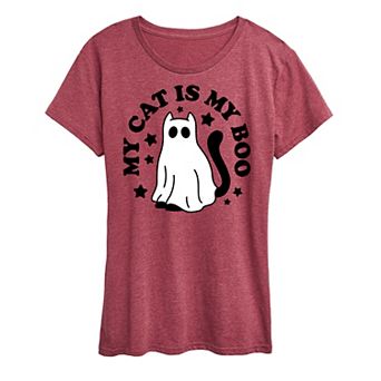 Women's My Cat Is My Boo Graphic Tee