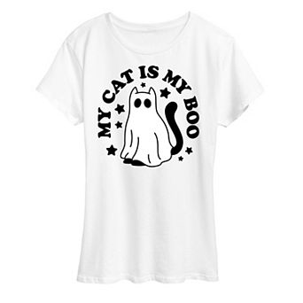 Women's My Cat Is My Boo Graphic Tee