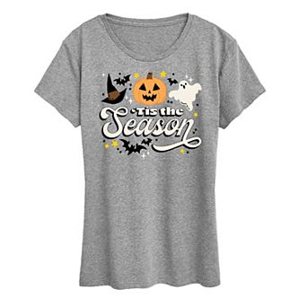 Women's 'Tis The Season Halloween Graphic Tee