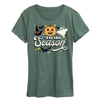 Women's 'Tis The Season Halloween Graphic Tee