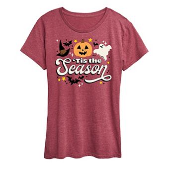 Women's 'Tis The Season Halloween Graphic Tee