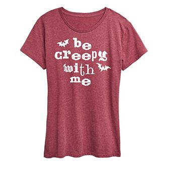 Women's Be Creepy With Me Graphic Tee