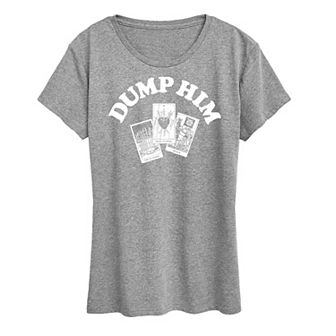 Women's Dump Him Tarot Graphic Tee